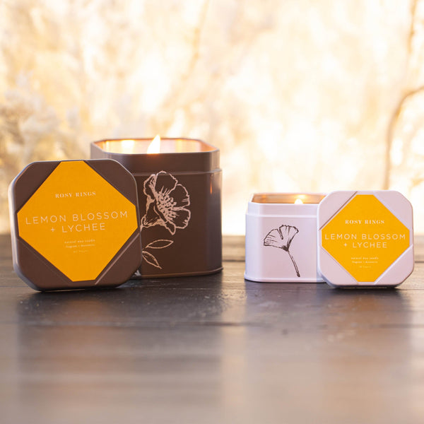 Lemon Blossom Travel Tin