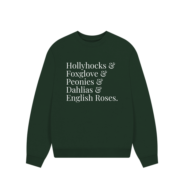 Evergreen Printed Sweater Front