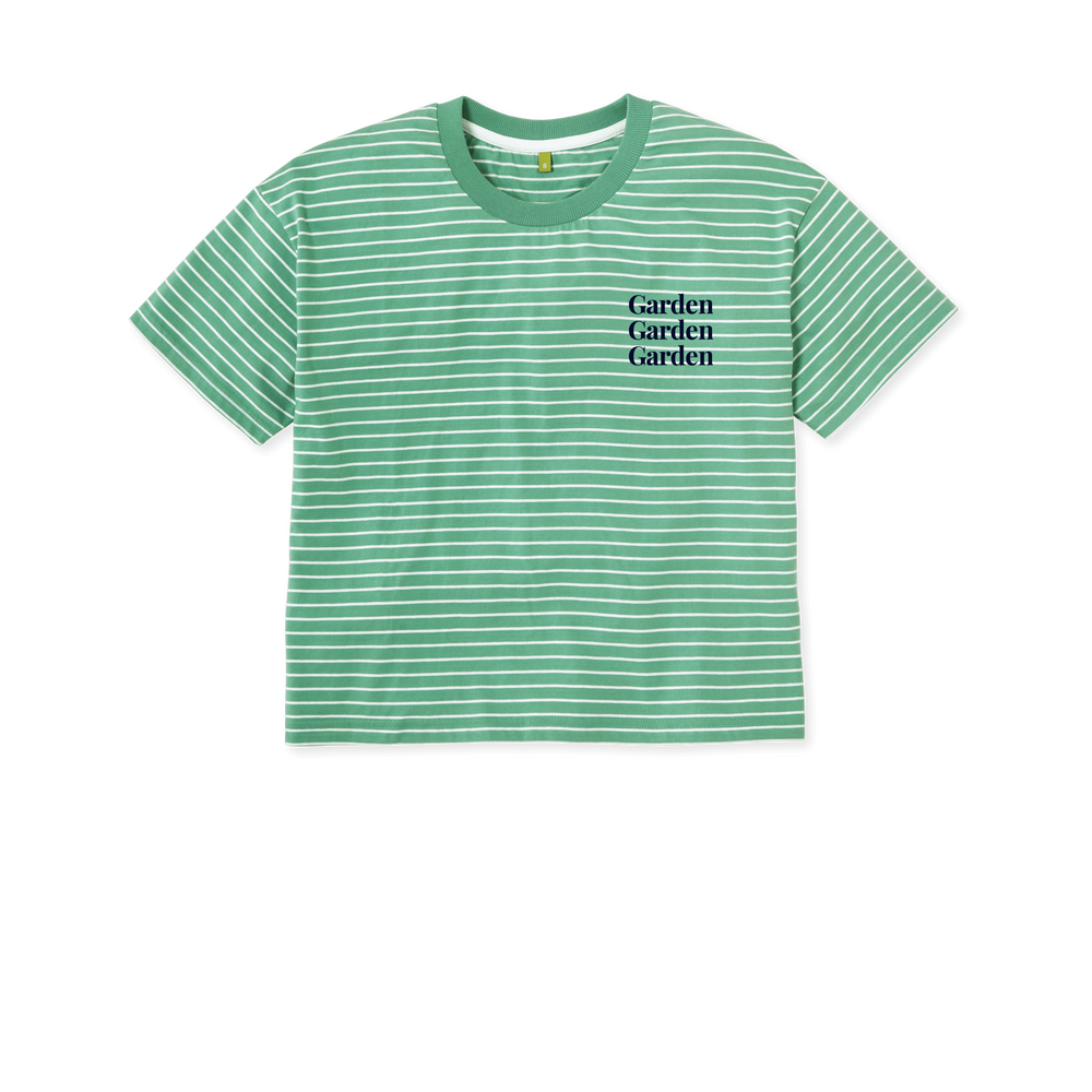 Multicolour Stripes Printed T-shirt Front