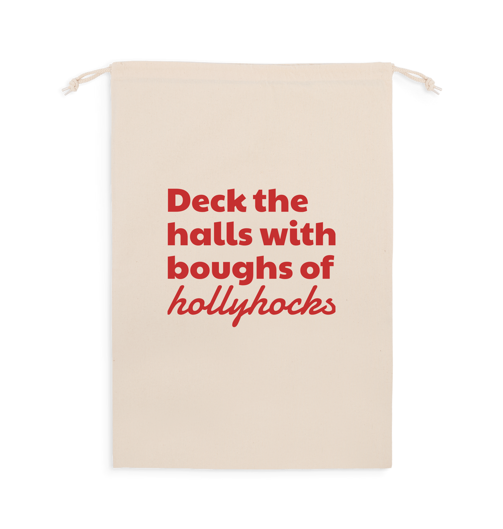 Natural Santa Sack Front