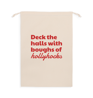 Natural Santa Sack Front