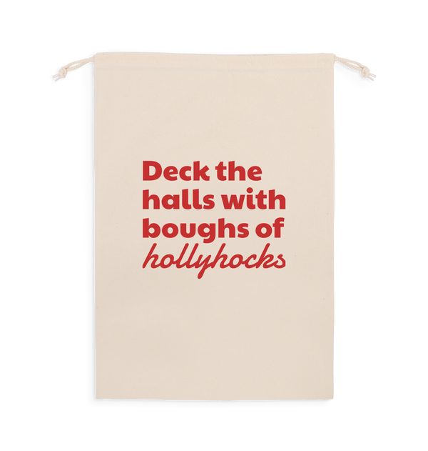 Natural Santa Sack Front
