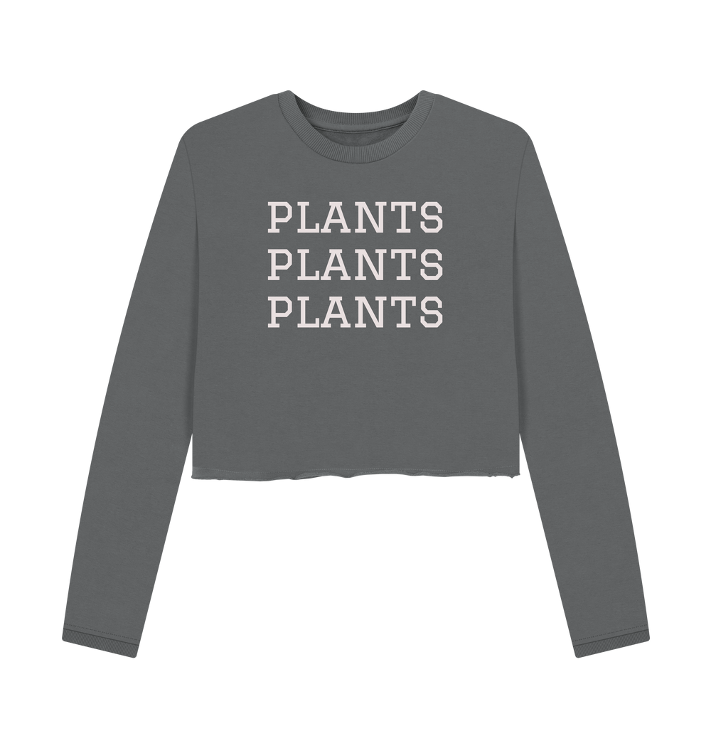 Slate Grey Printed Boxy Jumpers Front