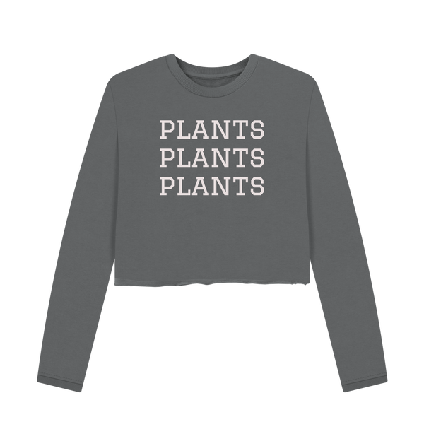 Slate Grey Printed Boxy Jumpers Front