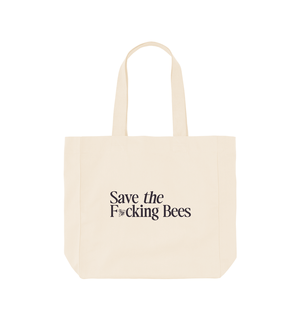 Natural Printed Bag Front