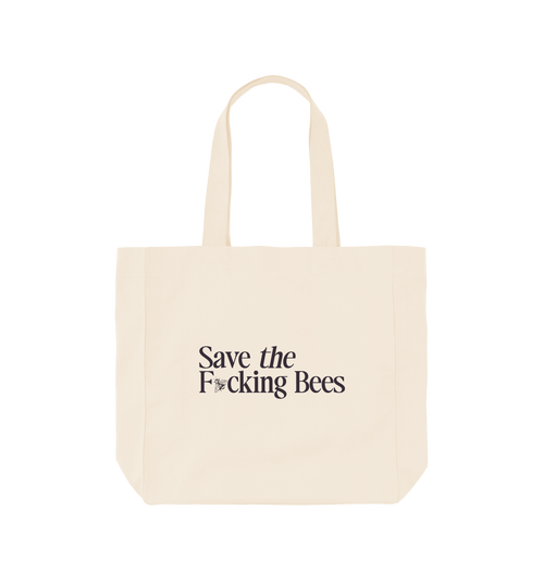 Natural Printed Bag Front