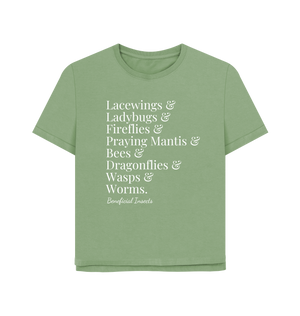 Sage Printed T-shirt Front