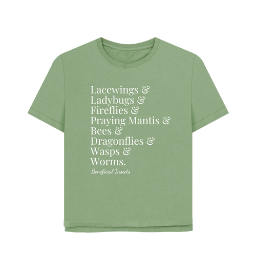 Sage Printed T-shirt Front