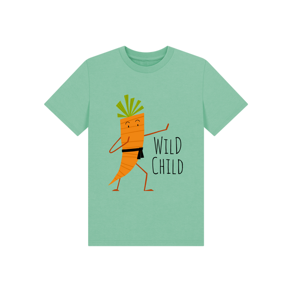 Peppermint Printed Kids T-Shirt Front