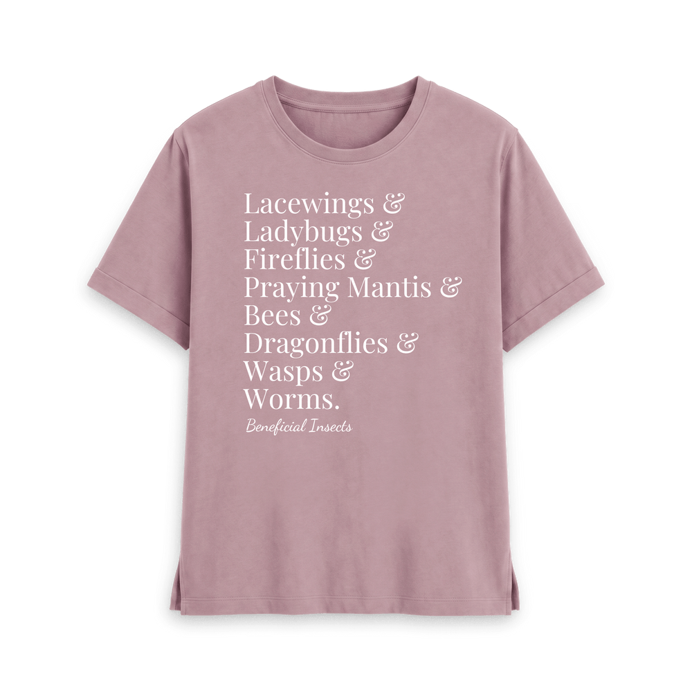 Mauve Printed T-shirt Front