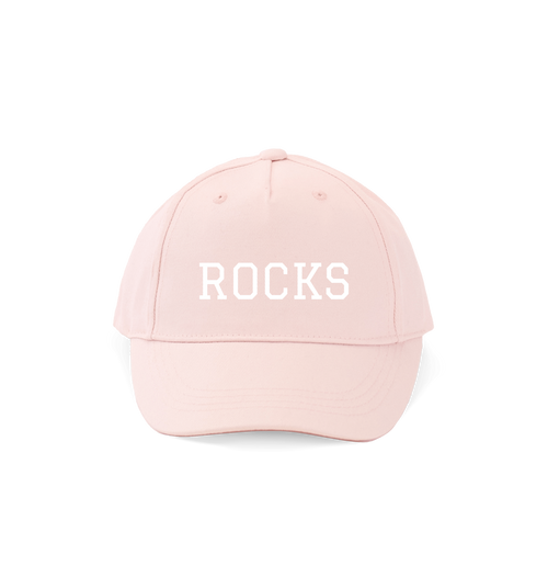Powder Pink Caps Front
