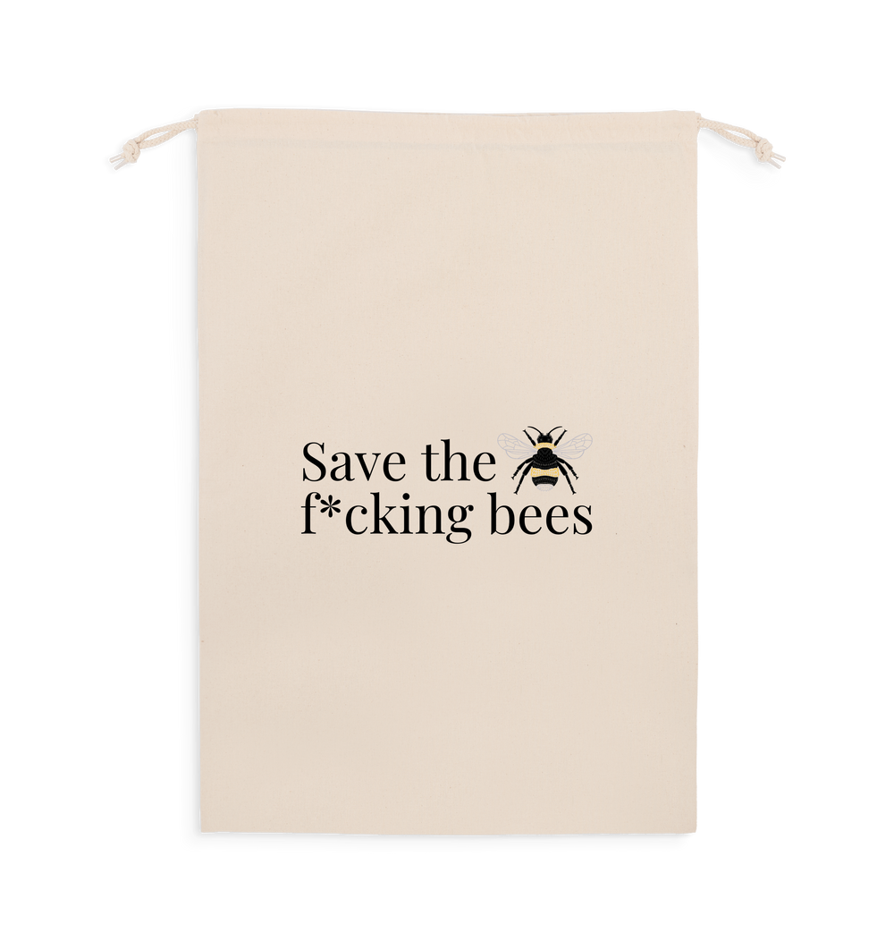 Natural Santa Sack Front