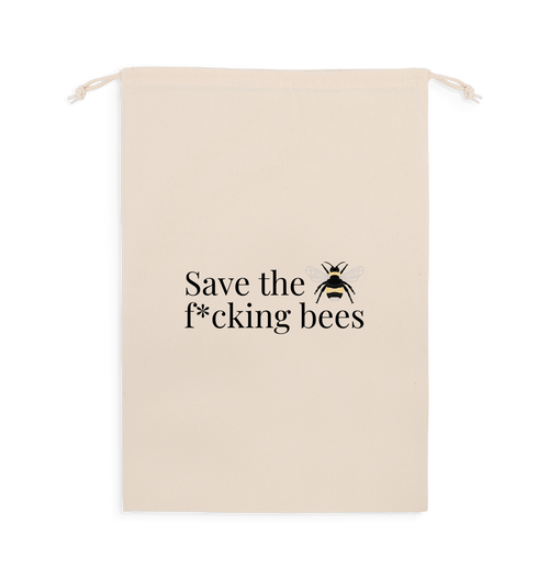 Natural Santa Sack Front