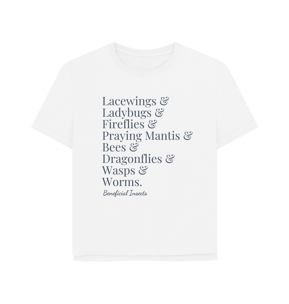 White Printed T-shirt Front