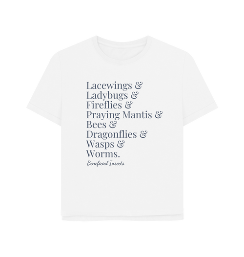 White Printed T-shirt Front