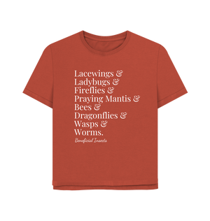 Rust Printed T-shirt Front