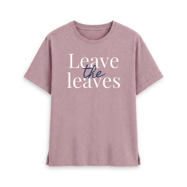 Mauve Printed T-shirt Front