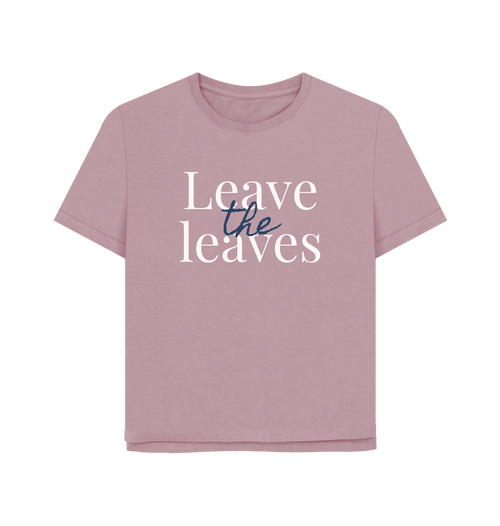 Mauve Printed T-shirt Front