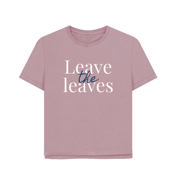 Mauve Printed T-shirt Front