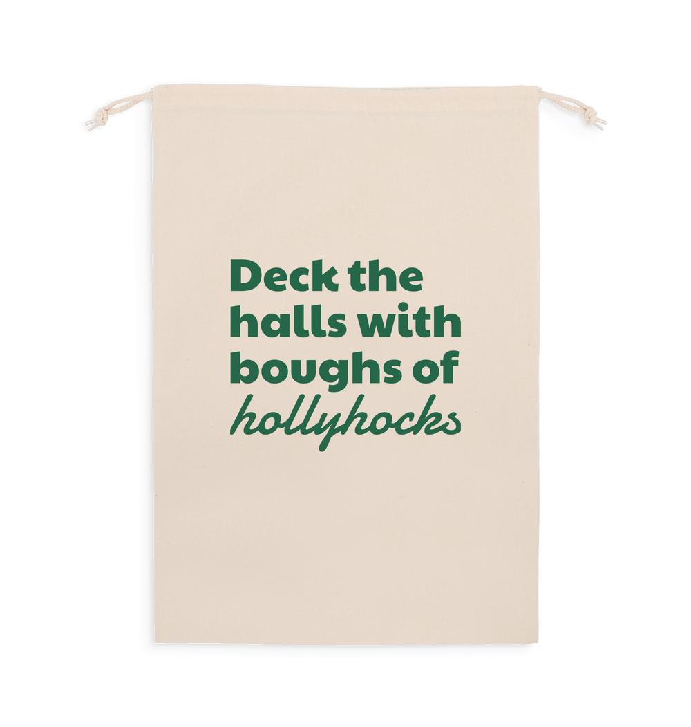 Natural Santa Sack Front