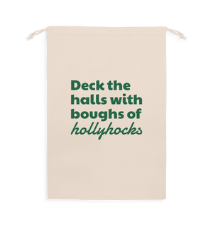 Natural Santa Sack Front