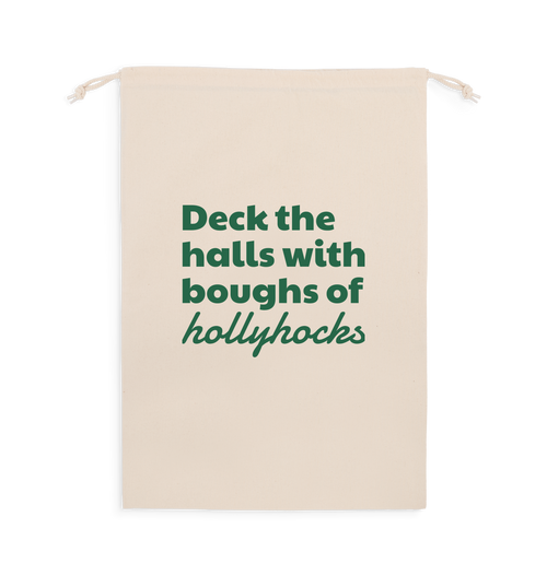 Natural Santa Sack Front