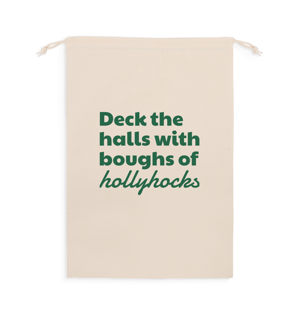 Natural Santa Sack Front