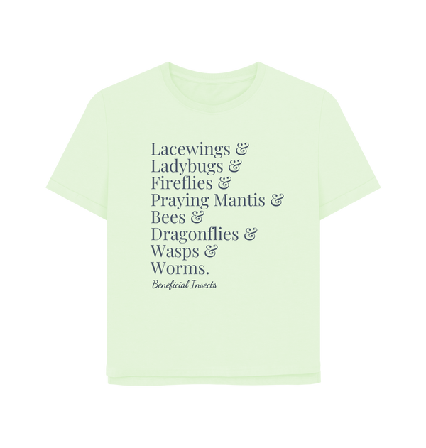 Pastel Green Printed T-shirt Front