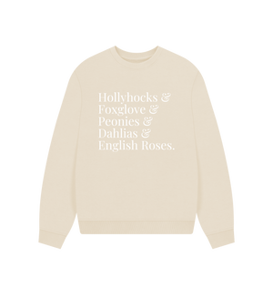 Oat Printed Sweater Front