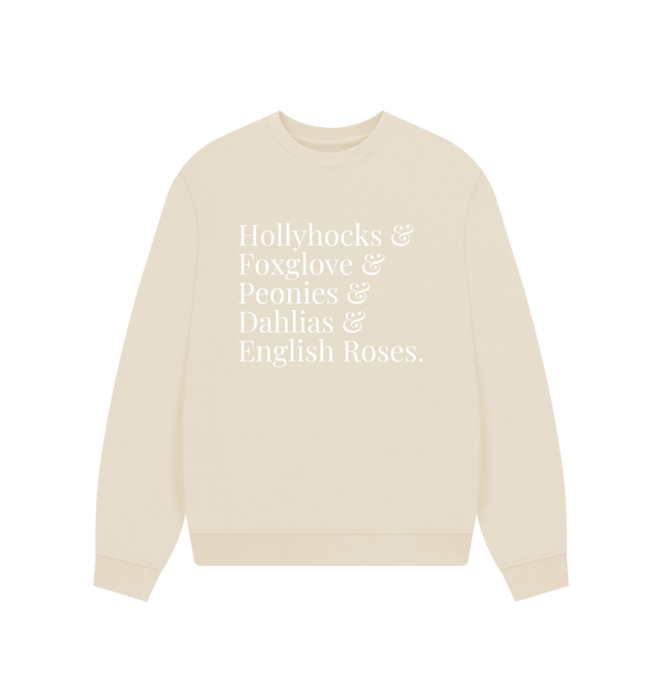 Oat Printed Sweater Front