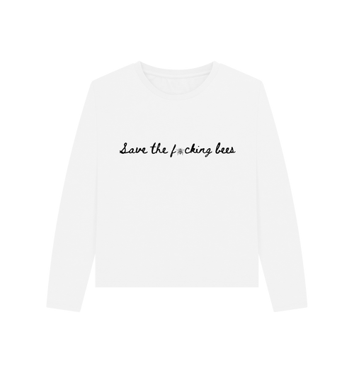 White Printed T-shirt Front