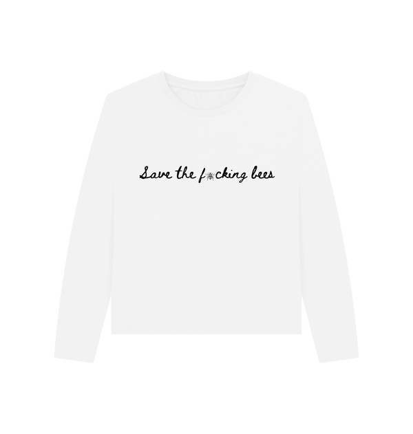 White Printed T-shirt Front