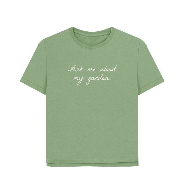 Sage Printed T-shirt Front