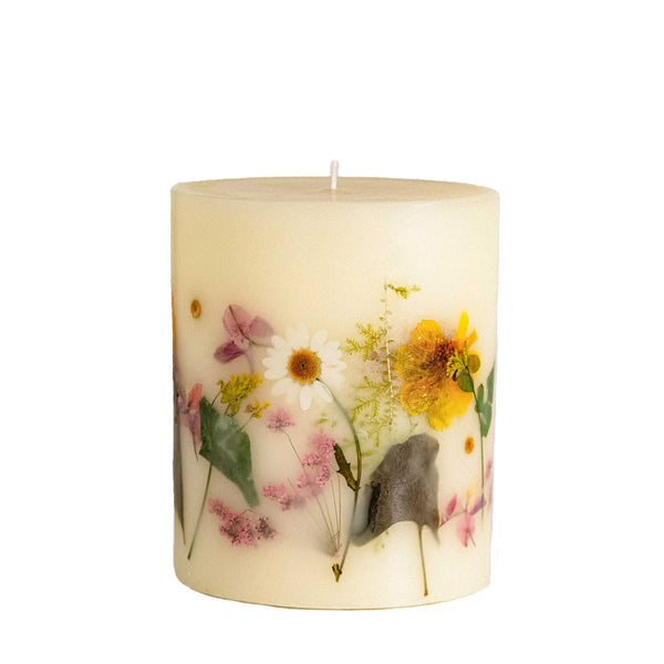Lemon Blossom Small Round Botanical Candle