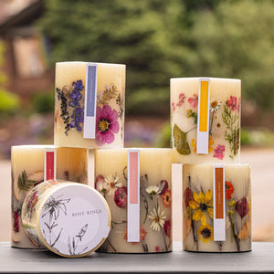 Lemon Blossom Small Round Botanical Candle