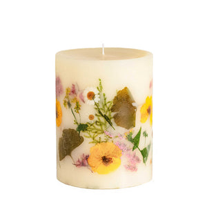 Lemon Blossom Medium Round Botanical Candle