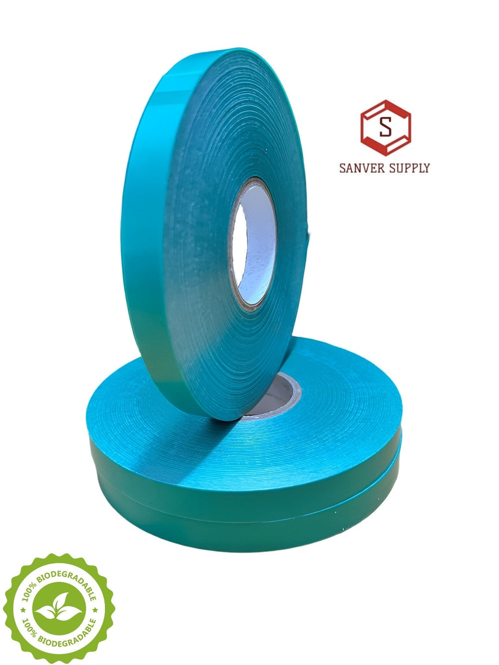 BIODEGRADABLE Tie tape Large Roll 1/2”x 328' 4ml for Tapener HT-R2