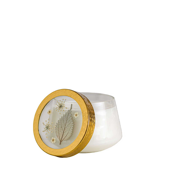 Forest Medium Pressed Floral Candle