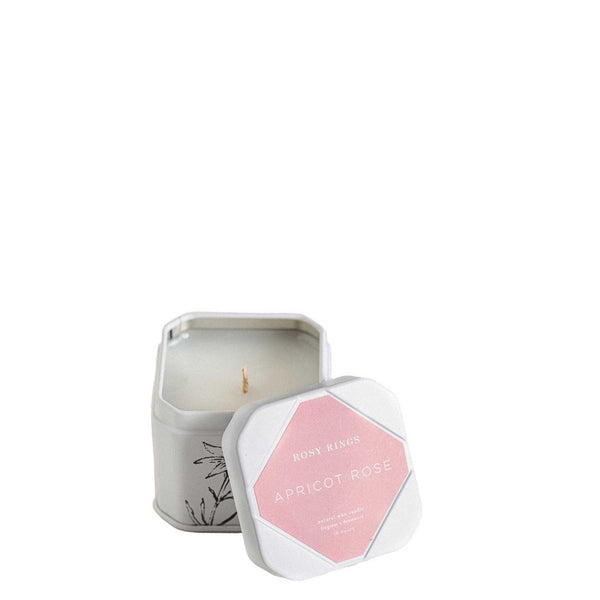 Apricot Rose Travel Tin