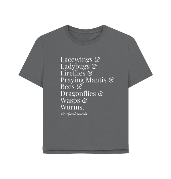 Slate Grey Printed T-shirt Front