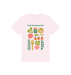 Pink Printed Kids T-Shirt Front