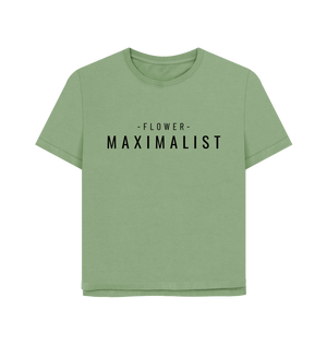 Sage Printed T-shirt Front