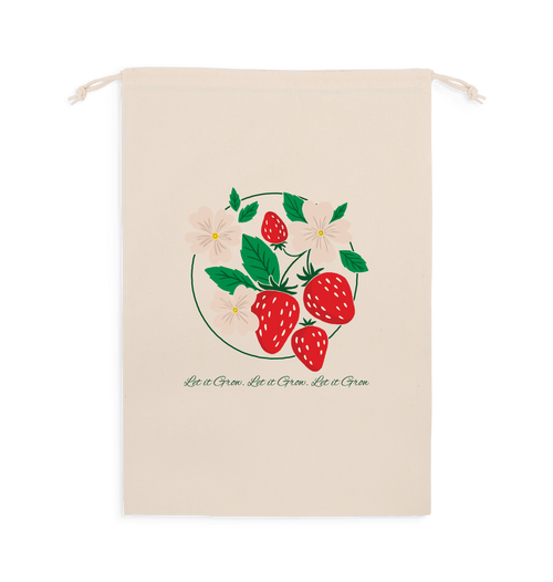 Natural Santa Sack Front