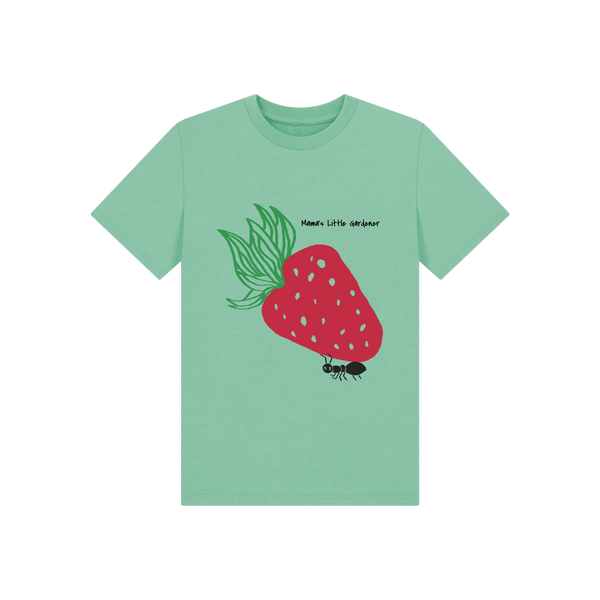 Peppermint Printed Kids T-Shirt Front