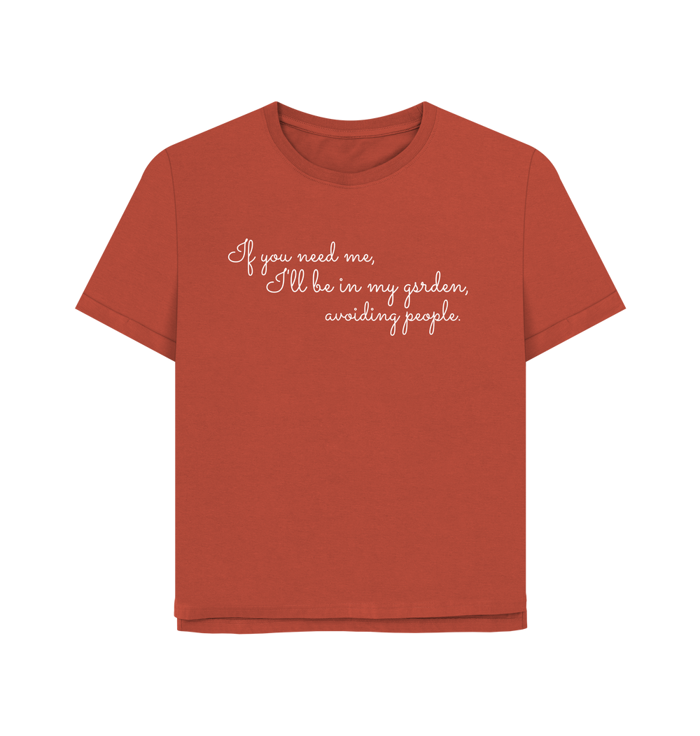 Mauve Printed T-shirt Front