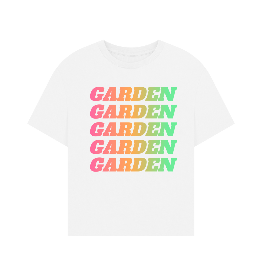 White Printed T-shirt Front