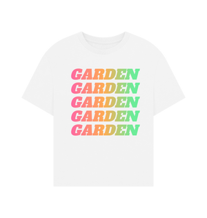 White Printed T-shirt Front