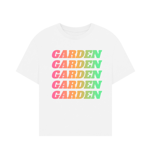 White Printed T-shirt Front