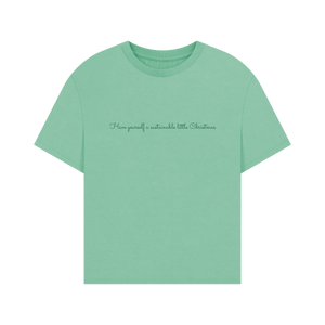 Peppermint Printed T-shirt Front