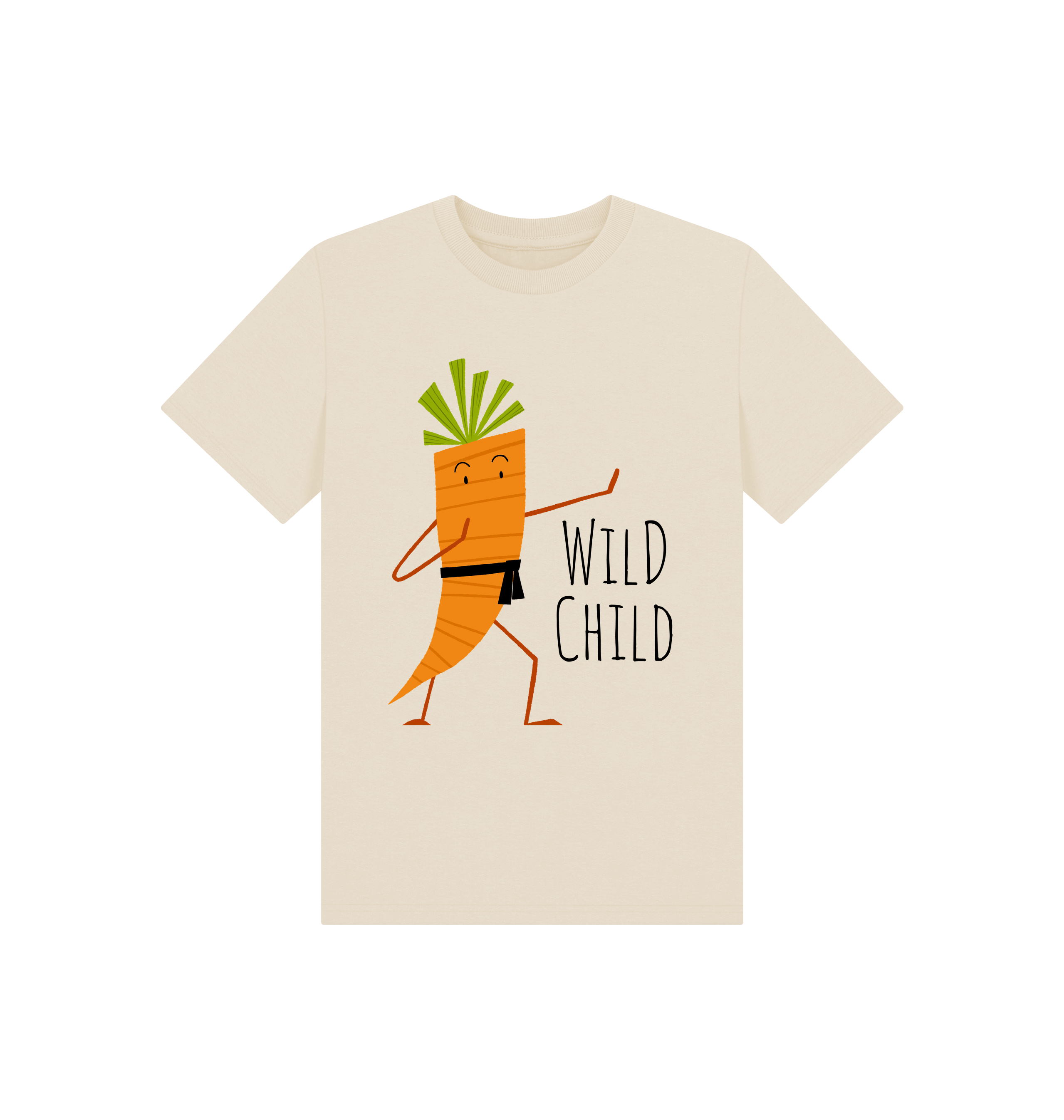 Oat Printed Kids T-Shirt Front